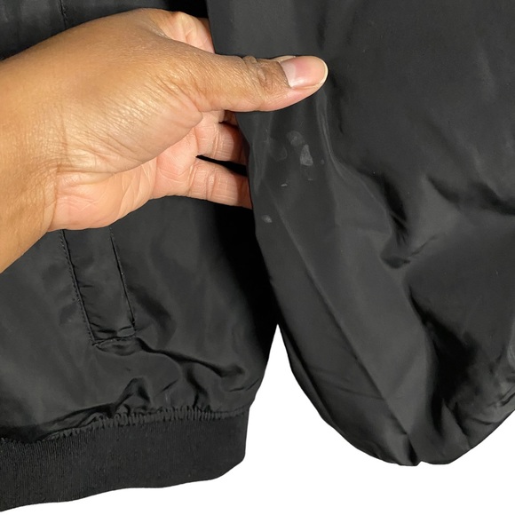 Only & Sons Men's Black Love x Loyalty Full Zip Bomber Jacket - Picture 12 of 13